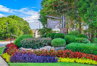 Sign at Kirby Station luxury apartment homes in Memphis, TN