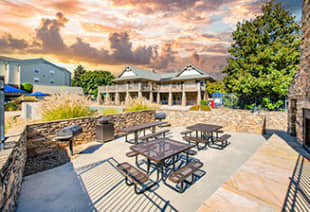 Pool grill at MAA Trinity luxury apartment homes in Raleigh, NC