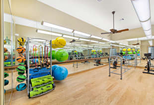 Cardio Room at MAA Fall Creek luxury apartment homes in Houston, TX