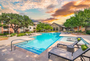 Pool at MAA Bulverde luxury apartment homes in San Antonio, TX