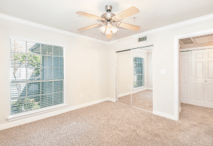 Bedroom at MAA Ranchstone luxury apartment homes in Houston, TX