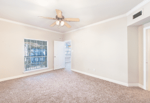 Bedroom at MAA Ranchstone luxury apartment homes in Houston, TX