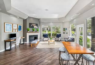 Clubhouse at Coopers Hawk luxury apartment homes in Jacksonville, FL
