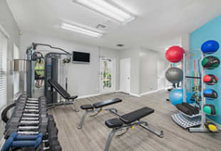 Fitness at Coopers Hawk luxury apartment homes in Jacksonville, FL