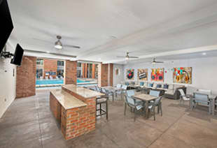 Pool lounge at MAA Acklen