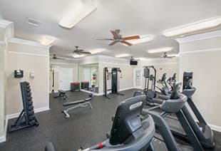 Fitness at MAA Preserve luxury apartment homes in Raleigh, NC