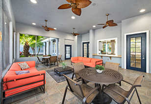 Patio at MAA Seven Oaks