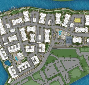 Property map at MAA Rocky Point