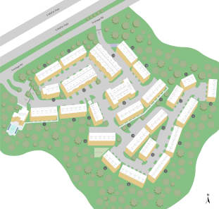 MAA Barton Creek Sitemap