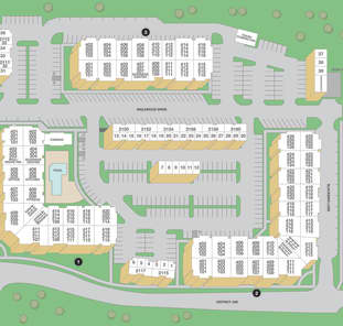 Stonefield Commons Property map