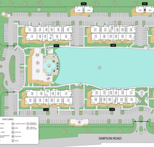 Property Map at MAA Boggy Creek