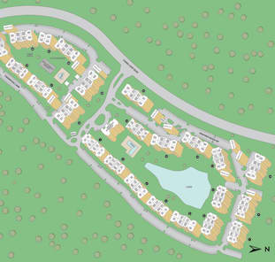 CG Heather Glen Property Map