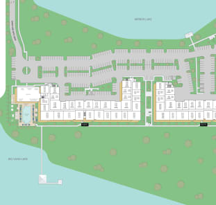 Property map at MAA Sand Lake