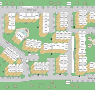 Tiffany Oaks Sitemap