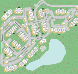 MAA Twin Lakes Property Map