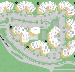 Village Oaks Sitemap