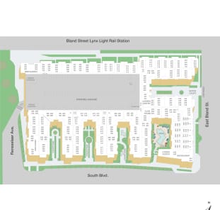 MAA South Line Property Map