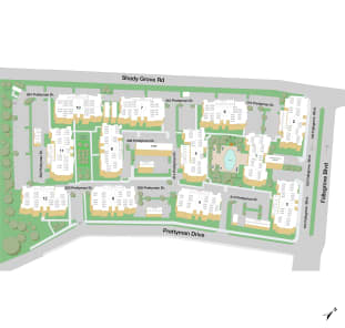 Post Fallsgrove sitemap