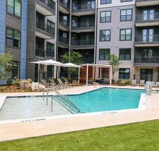 Pool at MAA West Midtown luxury apartment homes in Atlanta, GA