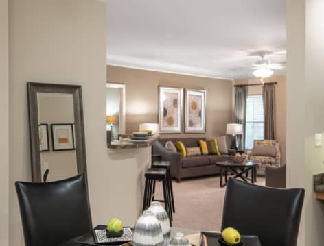 Dining Room at Colonial Grand at Cornelius luxury apartment homes in Charlotte, NC