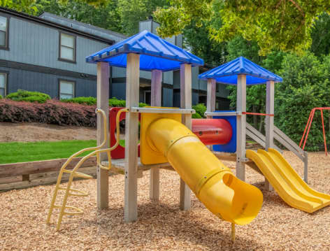 Playground at Park Place luxury apartment homes in Greenville, SC