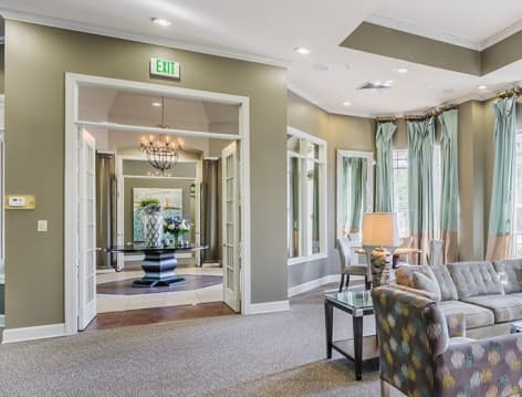 Leasing Center at Colonial Grand at Liberty Park luxury apartment homes in Birmingham, AL