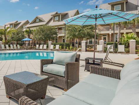 Pool 4 at Cypress Village luxury apartment homes in Orange Beach, AL