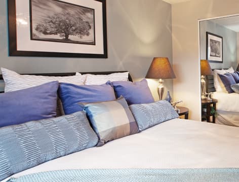 Bedroom 1 at MAA Old Town Scottsdale North luxury apartment homes in Phoenix, AZ