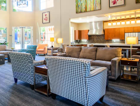 Rec Room at Skysong luxury apartment homes in Phoenix, AZ
