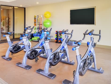 Fitness Center at Post River North luxury apartment homes in Denver, CO