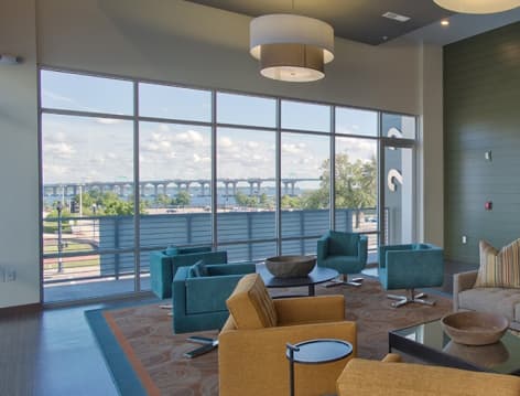 Clubhouse at 220 Riverside luxury apartment homes in Jacksonville, FL