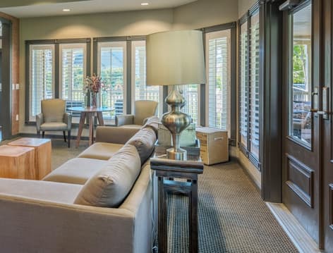 Clubhouse at Hunters Ridge at Deerwood luxury apartment homes in Jacksonville, FL