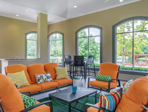 Clubhouse at Lighthouse at Fleming Island luxury apartment homes in Jacksonville, FL