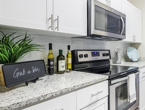 Kitchen 1 at MAA Hyde Park luxury apartment homes in Tampa, FL