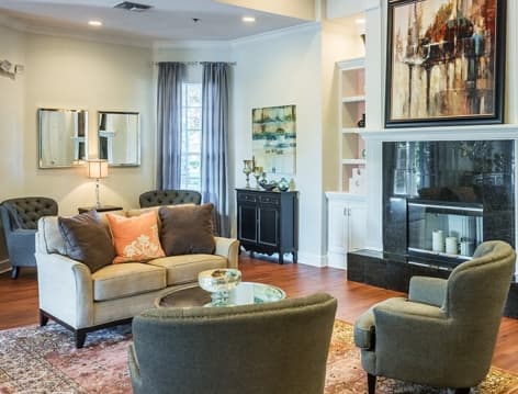 Clubhouse at MAA Lakewood Ranch luxury apartment homes in Tampa, FL