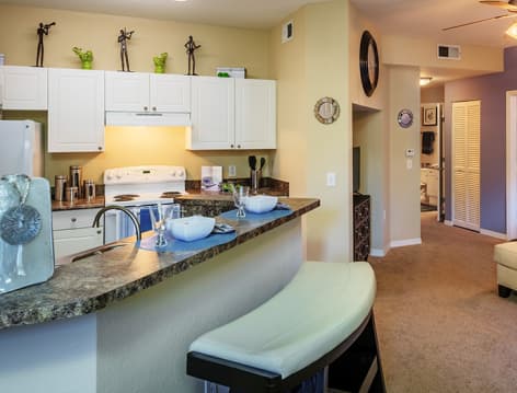Dining Room at MAA Palm Harbor luxury apartment homes in Tampa, FL