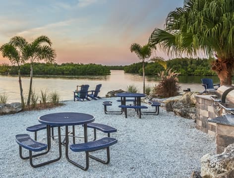 Exterior Lake 5 at MAA Rocky Point luxury apartment homes in Tampa, FL