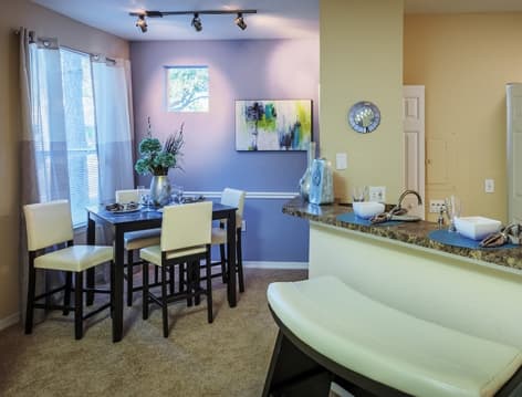 Dining Room at Park Crest at Innisbrook luxury apartment homes in Tampa, FL