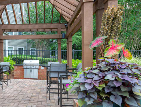 Grilling Area at MAA Dunwoody luxury apartment homes in Atlanta, GA