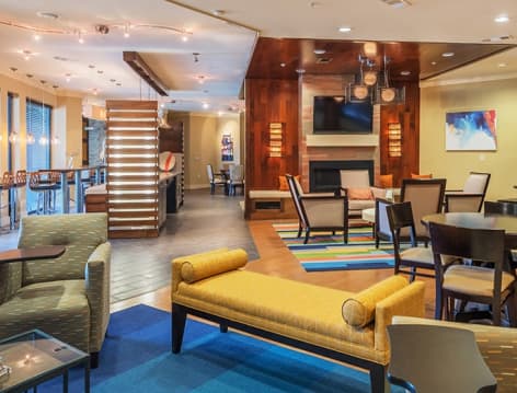 Clubhouse at MAA West Village luxury apartment homes in Atlanta, GA