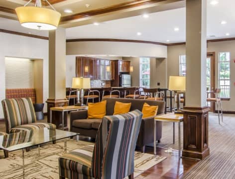 Clubhouse at Post Alexander Reserve luxury apartment homes in Atlanta, GA