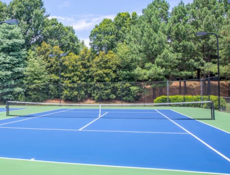 Tennis Courts at The Prescott luxury apartment homes in Atlanta, GA