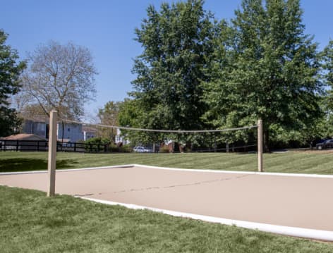 Volleyball at luxury apartment homes in ,