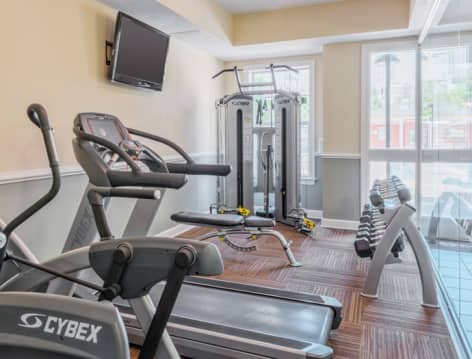 Fitness Center at MAA Enclave luxury apartment homes in Charlotte, NC