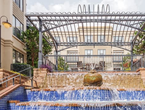 Waterfall 5 at MAA Uptown luxury apartment homes in Charlotte, NC