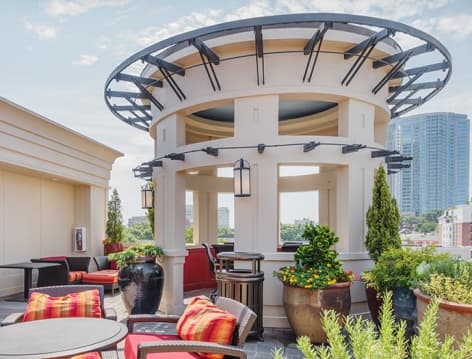 Roof at MAA Uptown luxury apartment homes in Charlotte, NC