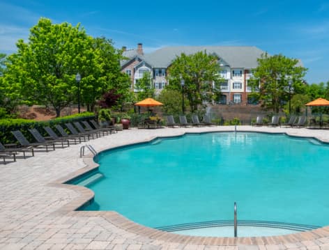 Pool at MAA Ballantyne luxury apartment homes in Charlotte, NC
