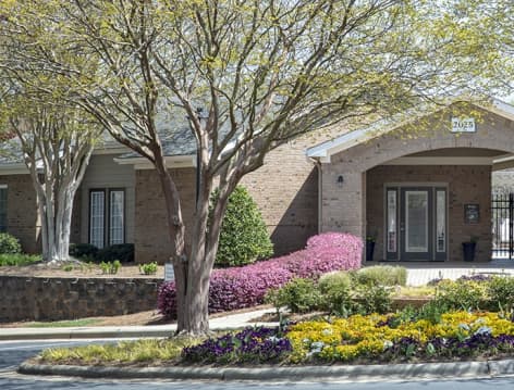 Exterior at MAA Timbercrest luxury apartment homes in Charlotte, NC