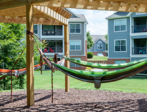 Hammock Garden at MAA Patterson luxury apartment homes in Durham, NC