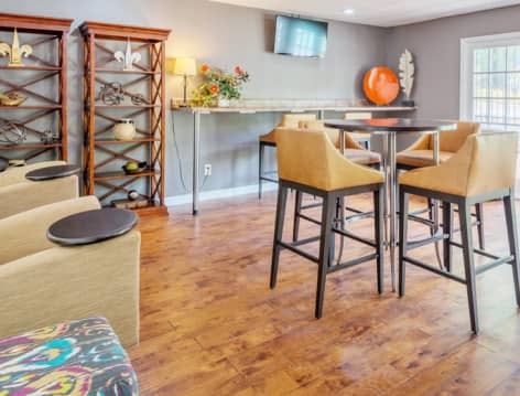 Resident Business Center at Colonial Village Deerfield luxury apartment homes in Durham, NC